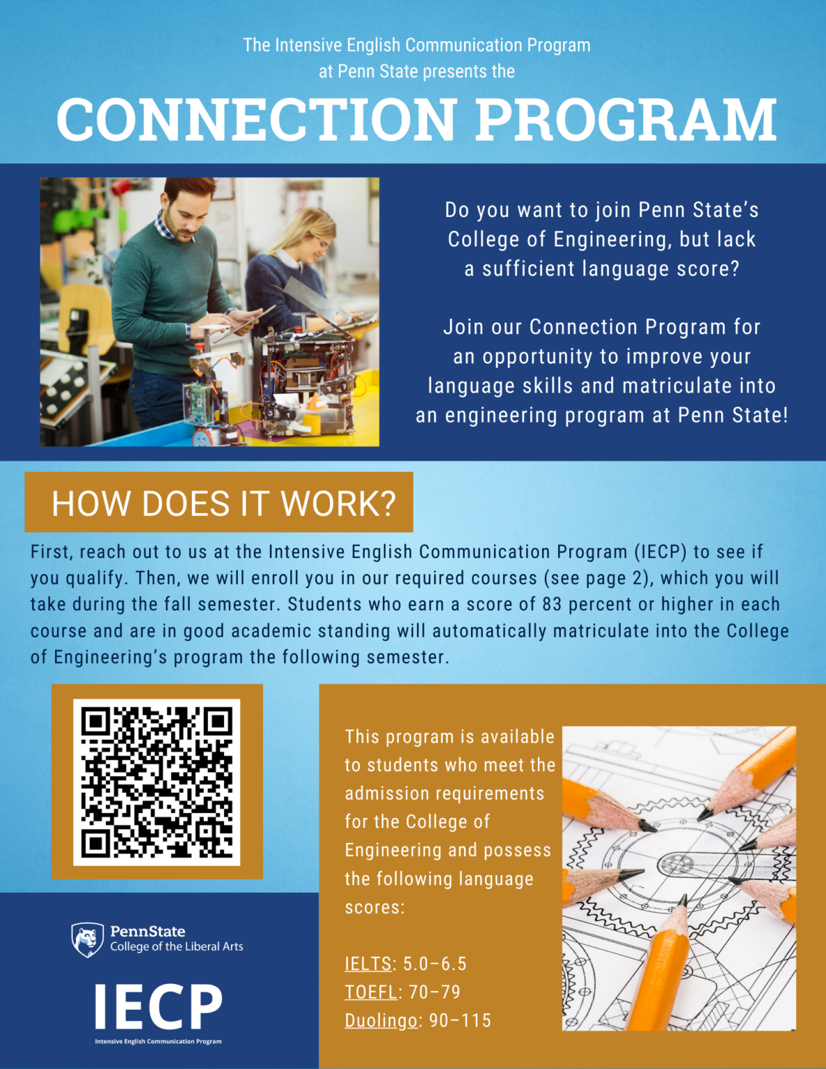 IECP Connection Program - IECP - Intensive English Communication Program